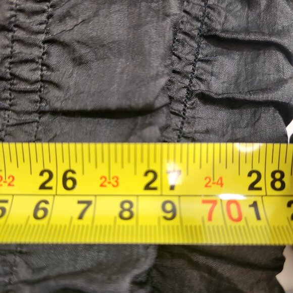 Vintage 90s Black & Yellow Nylon Insulated Bomber Jacket Unisex - Picture 12 of 13